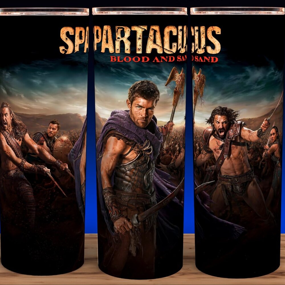 Spartacus Blood and Sand Action Cup Mug Tumbler 20oz